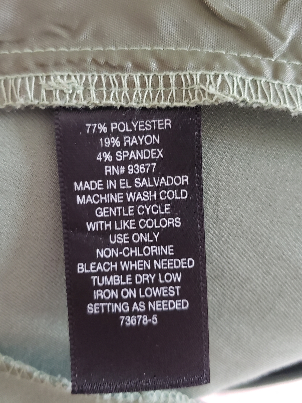 jcpenney Olive Dress Pants - Picture 5 of 6